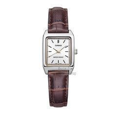 Casio Watch women Luxury Brand Analog Leather Square dial  Women's Wrist Watch Female Quartz Clock Relogio Mulher LTP-V007