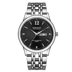 Rose Gold Ladies Watch KINGNUOS Luxury Brand Stainless Steel Women Watches Couple Female Quartz Clock calendar Week can Englisho