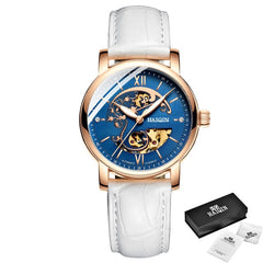 HAIQIN 2020 Hot fashion gold Lady mechanical women watches top luxury brand clock ladies wrist watch lover gift Relogio Feminino