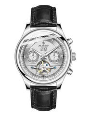 Senors Brand Luxury Men Watches Automatic Black Watch Men Stainless Steel Waterproof Business Sport Mechanical Wristwatch