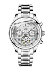 Senors Brand Luxury Men Watches Automatic Black Watch Men Stainless Steel Waterproof Business Sport Mechanical Wristwatch